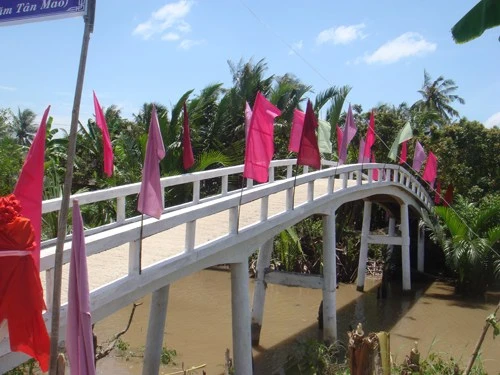 Sóc Trăng: Chùa Thiên Thới khánh thành 4 cây cầu nông thôn ảnh 2 Sóc Trăng: Chùa Thiên Thới khánh thành 4 cây cầu nông thôn ảnh 2
