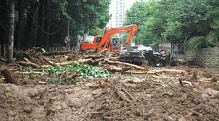 Hàn Quốc: Nhiều ngôi chùa bị cô lập sau trận lũ ảnh 1 1kr-flood1.jpg