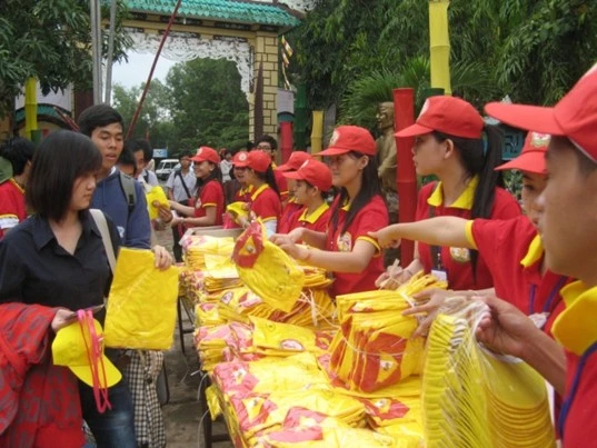 Đồng Nai: Hơn 1.300 trại sinh  Hội trại Tuổi trẻ Phật giáo lần thứ I do Ban Hướng dẫn Phật tử tổ chức ảnh 1