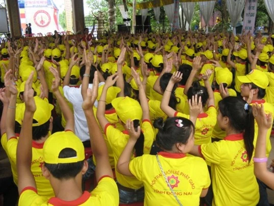 Đồng Nai: Hơn 1.300 trại sinh  Hội trại Tuổi trẻ Phật giáo lần thứ I do Ban Hướng dẫn Phật tử tổ chức ảnh 5