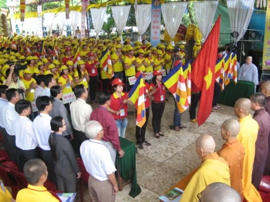 Đồng Nai: Hơn 1.300 trại sinh  Hội trại Tuổi trẻ Phật giáo lần thứ I do Ban Hướng dẫn Phật tử tổ chức ảnh 8