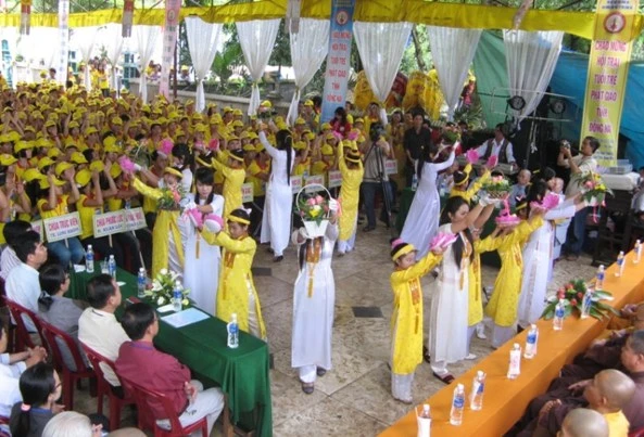 Đồng Nai: Hơn 1.300 trại sinh  Hội trại Tuổi trẻ Phật giáo lần thứ I do Ban Hướng dẫn Phật tử tổ chức ảnh 9