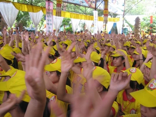 Đồng Nai: Hơn 1.300 trại sinh  Hội trại Tuổi trẻ Phật giáo lần thứ I do Ban Hướng dẫn Phật tử tổ chức ảnh 11