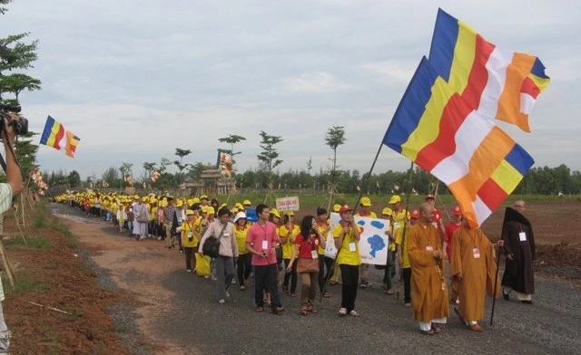 Đồng Nai: Hơn 1.300 trại sinh  Hội trại Tuổi trẻ Phật giáo lần thứ I do Ban Hướng dẫn Phật tử tổ chức ảnh 14