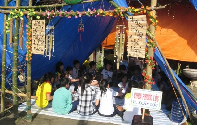 Đồng Nai: Hơn 1.300 trại sinh  Hội trại Tuổi trẻ Phật giáo lần thứ I do Ban Hướng dẫn Phật tử tổ chức ảnh 40