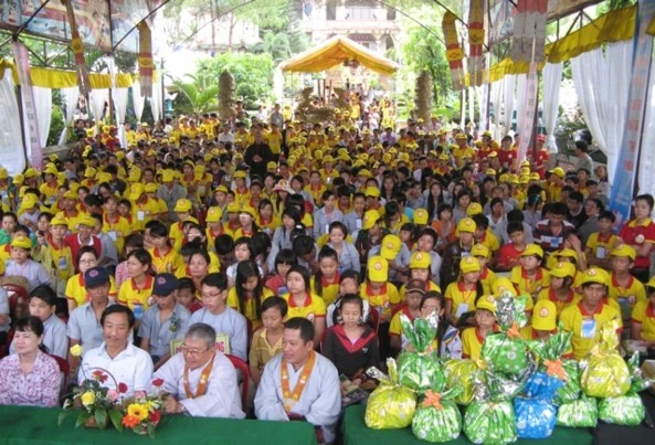 Đồng Nai: Hơn 1.300 trại sinh  Hội trại Tuổi trẻ Phật giáo lần thứ I do Ban Hướng dẫn Phật tử tổ chức ảnh 50