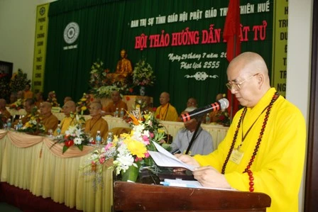 Thừa Thiên Huế: Khai mạc Hội thảo Hướng dẫn Phật tử ảnh 4