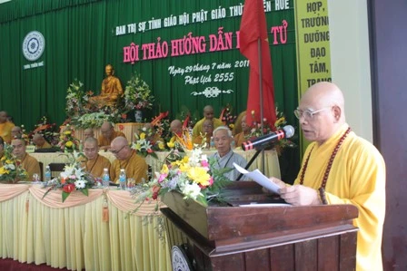 Thừa Thiên Huế: Khai mạc Hội thảo Hướng dẫn Phật tử ảnh 6