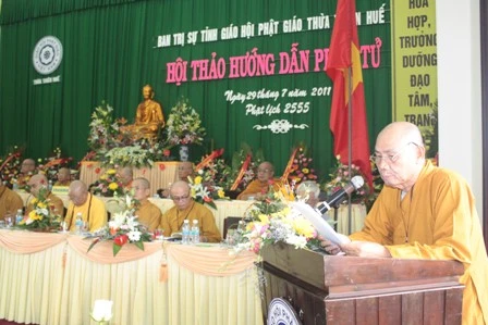 Thừa Thiên Huế: Khai mạc Hội thảo Hướng dẫn Phật tử ảnh 8