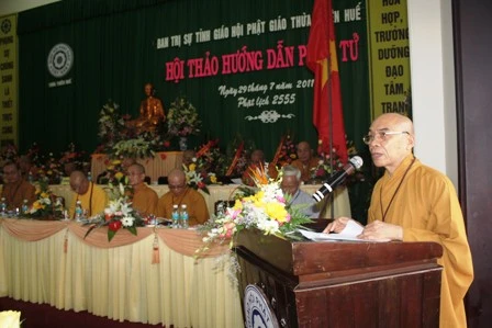 Thừa Thiên Huế: Khai mạc Hội thảo Hướng dẫn Phật tử ảnh 9
