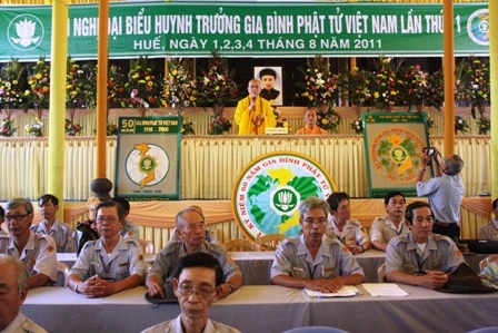 Thừa Thiên- Huế: Bế mạc Hội nghị Đại biểu Huynh trưởng GĐPT Việt Nam lần thứ 11-2011 ảnh 7 Thừa Thiên- Huế: Bế mạc Hội nghị Đại biểu Huynh trưởng GĐPT Việt Nam lần thứ 11-2011 ảnh 7