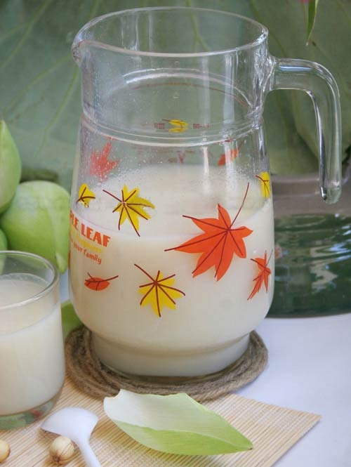 Mát lành, bổ dưỡng sữa hạt sen, Ẩm thực, am thuc, sua, hat sen, do uong, mon ngon, sinh to