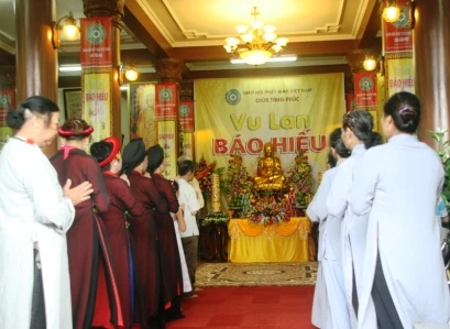 Ấm áp mùa Vu Lan ở chùa Tăng Phúc