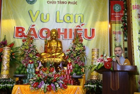 Ấm áp mùa Vu Lan ở chùa Tăng Phúc