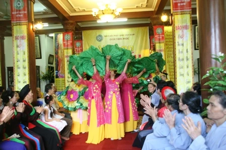 Ấm áp mùa Vu Lan ở chùa Tăng Phúc