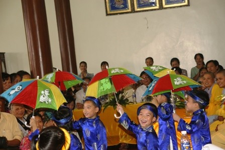 Ấm áp mùa Vu Lan ở chùa Tăng Phúc