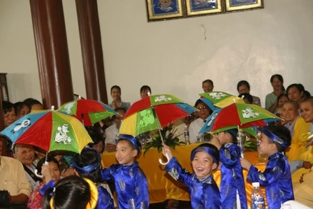 Ấm áp mùa Vu Lan ở chùa Tăng Phúc