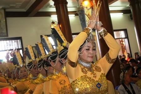 Ấm áp mùa Vu Lan ở chùa Tăng Phúc