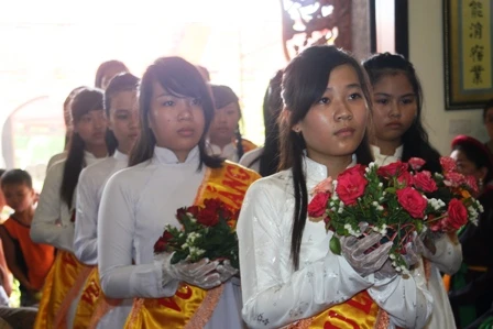 Ấm áp mùa Vu Lan ở chùa Tăng Phúc