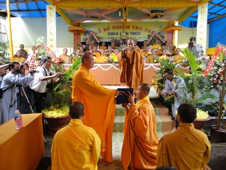ĐăkLăk: Chùa Linh Thứu tổ chức lễ bổ nhiệm trụ trì ảnh 1 DSC01609.JPG