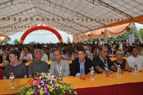 Ninh Bình: Đoàn đại biểu UNESCO thế giới thăm chùa Bái Đính ảnh 4