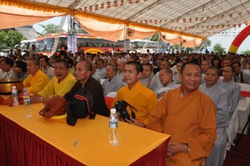 Ninh Bình: Đoàn đại biểu UNESCO thế giới thăm chùa Bái Đính ảnh 6