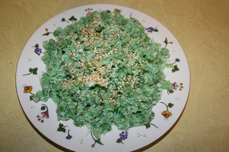 Ngọt ngào cốm dẹp.