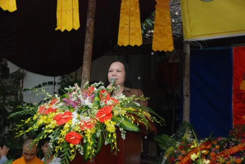 Vĩnh Phúc: Lễ khánh thành giai đoạn I và khởi công giai đoạn II chùa Hoa Dương ảnh 3 Vĩnh Phúc: Lễ khánh thành giai đoạn I và khởi công giai đoạn II chùa Hoa Dương ảnh 3