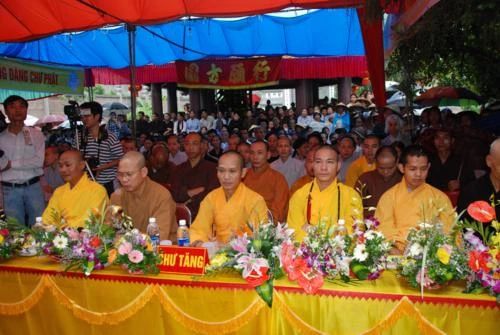 Vĩnh Phúc: Lễ khánh thành giai đoạn I và khởi công giai đoạn II chùa Hoa Dương ảnh 2 Vĩnh Phúc: Lễ khánh thành giai đoạn I và khởi công giai đoạn II chùa Hoa Dương ảnh 2