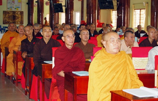 Kiên Giang: Gần 250 Tăng Ni được phổ biến kiến thức về quốc phòng - an ninh ảnh 1 ktqp-11.jpg