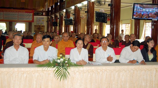 Kiên Giang: Ban Trị sự THPG tổ chức khai giảng khóa IV trung cấp Phật học ảnh 3