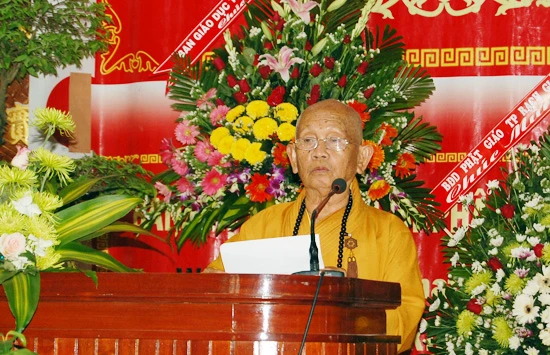 Kiên Giang: Ban Trị sự THPG tổ chức khai giảng khóa IV trung cấp Phật học ảnh 4