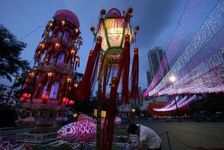 Châu Á nô nức đón mừng Tết Trung thu ảnh 1 Châu Á nô nức đón mừng Tết Trung thu ảnh 1