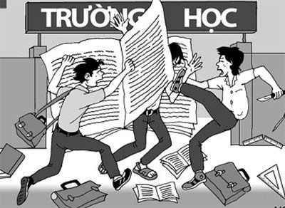 Xã hội đang “nóng” lên vì bạo lực ảnh 1 1ahoc.jpg