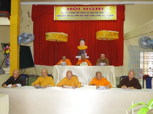 Sóc Trăng: Ban Trị sự  THPG sơ kết Phật sự quý III-2011 ảnh 2