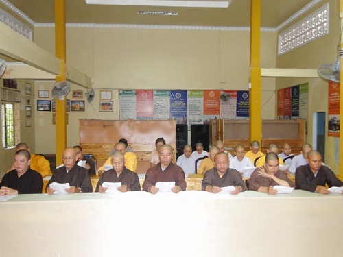 Sóc Trăng: Ban Trị sự  THPG sơ kết Phật sự quý III-2011 ảnh 1