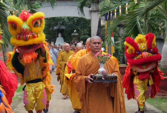 Cung rước Xá lợi Đức Phật vào Vũng Tàu ảnh 1