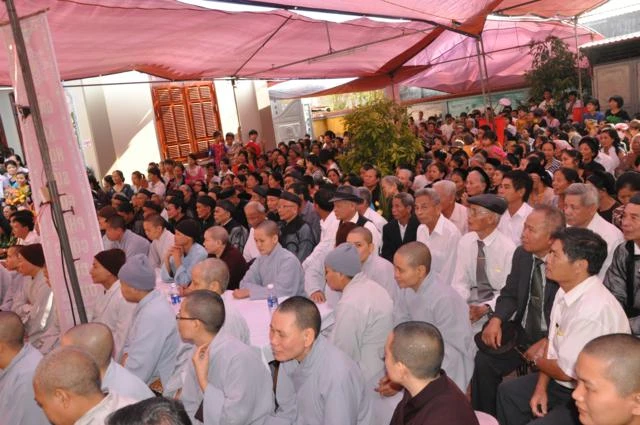 Hải Dương: Chùa Quang Huy (Sượt) tổ chức lễ khánh thành nhà thờ Tổ ảnh 4 Hải Dương: Chùa Quang Huy (Sượt) tổ chức lễ khánh thành nhà thờ Tổ ảnh 4