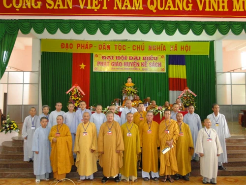 Tân Ban Đại diện Phật giáo huyện Kế Sách ra mắt Đại hội.jpg