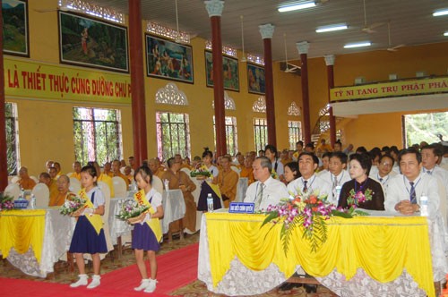 Bà Rịa-Vũng Tàu: Đại hội đại biểu Phật giáo huyện Tân Thành lần thứ V (nhiệm kỳ 2011-2016) ảnh 1 DSC_0136.jpg