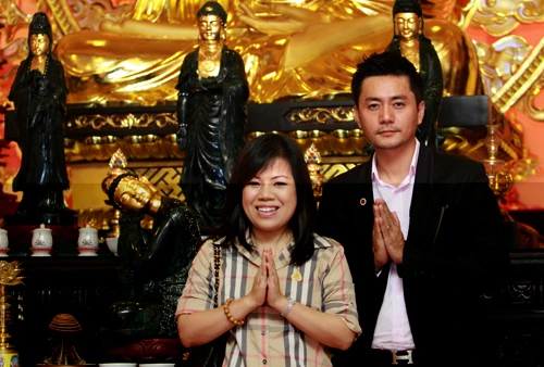 Minh Cường thỉnh tượng Phật về chùa ảnh 7