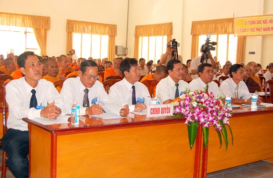 Kiên Giang: Đại hội đại biểu Phật giáo huyện Châu Thành lần thứ VII (2011-2016) ảnh 5