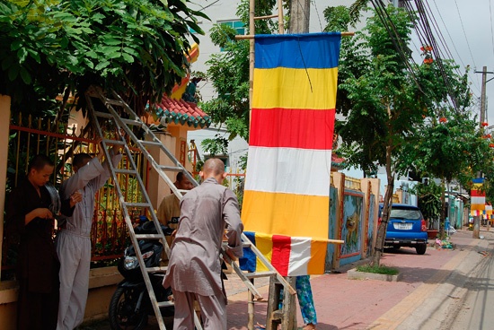 Chùm ảnh: Không khí mừng kỷ niệm 30 năm thành lập GHPGVN tại TP. Rạch Giá ảnh 16