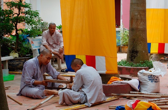 Chùm ảnh: Không khí mừng kỷ niệm 30 năm thành lập GHPGVN tại TP. Rạch Giá ảnh 17