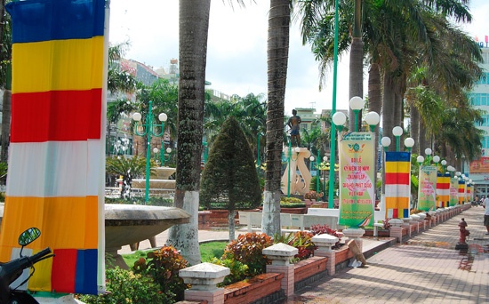 Chùm ảnh: Không khí mừng kỷ niệm 30 năm thành lập GHPGVN tại TP. Rạch Giá ảnh 2