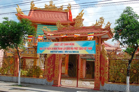 Chùm ảnh: Không khí mừng kỷ niệm 30 năm thành lập GHPGVN tại TP. Rạch Giá ảnh 8