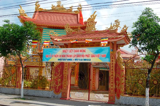 Chùm ảnh: Không khí mừng kỷ niệm 30 năm thành lập GHPGVN tại TP. Rạch Giá ảnh 8