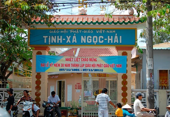 Chùm ảnh: Không khí mừng kỷ niệm 30 năm thành lập GHPGVN tại TP. Rạch Giá ảnh 9