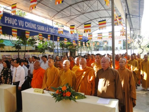 Sóc Trăng: Ban Trị Sự tỉnh hội Phật giáo tổ chức kỷ niệm 30 năm thành lập GHPGVN ảnh 11 Sóc Trăng: Ban Trị Sự tỉnh hội Phật giáo tổ chức kỷ niệm 30 năm thành lập GHPGVN ảnh 11
