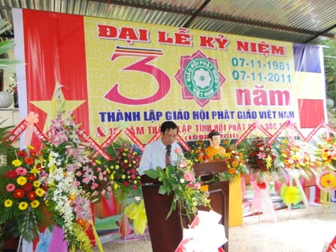 Sóc Trăng: Ban Trị Sự tỉnh hội Phật giáo tổ chức kỷ niệm 30 năm thành lập GHPGVN ảnh 12 Sóc Trăng: Ban Trị Sự tỉnh hội Phật giáo tổ chức kỷ niệm 30 năm thành lập GHPGVN ảnh 12